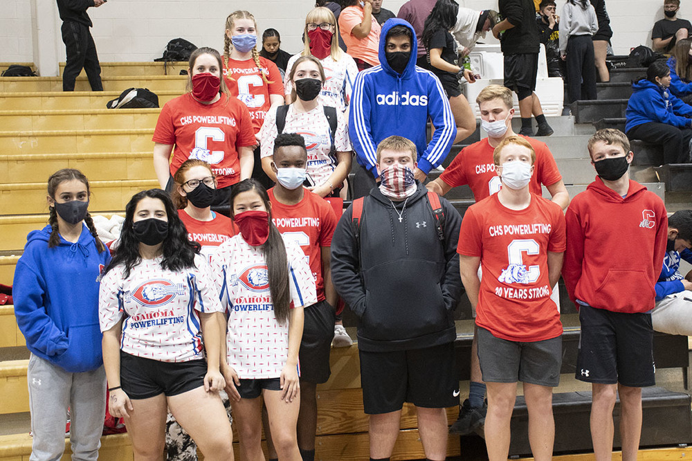 CHS powerlifting team flexes muscles at Big Spring meet