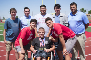Vance Ott qualifies for junior nationals, state in track