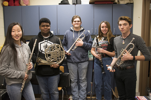 CHS band students perform in All-Region concert