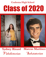 CHS announces top 2 students of Class of 2020