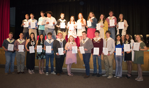 CHS inducts 24 into NHS