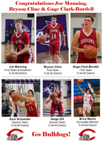 Six Bulldogs land on 5-3A All District list