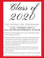 CHS 2020 Graduation