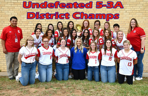 Bulldogettes win 5-3A District Championship